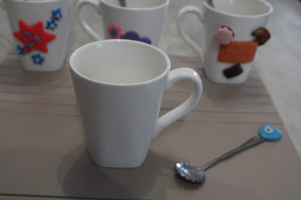 TASSE avec cuillère assortie COEUR – Image 3